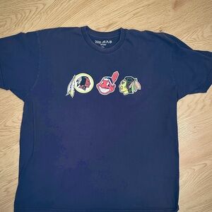 Vintage NO MAS Pro Sports Trail Of Tears Shirt XL